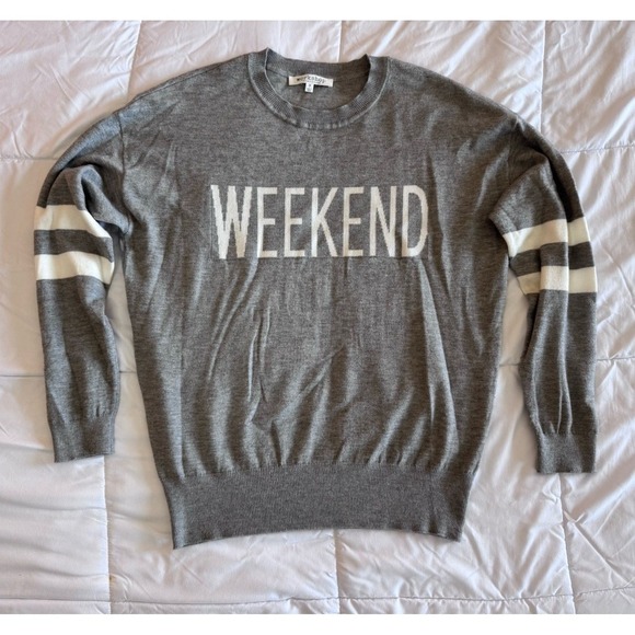 Sweaters - Workshop Republic Clothing "Weekend" Gray Size Small Soft Stretchy Lightweight